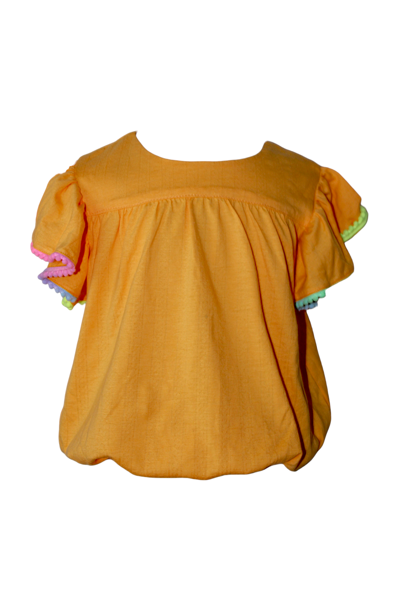 Blusa malha amarelo - Frente